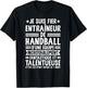 Funny Coach I Am Proud Handball Trainer T-Shirt - T-Shirt | Black