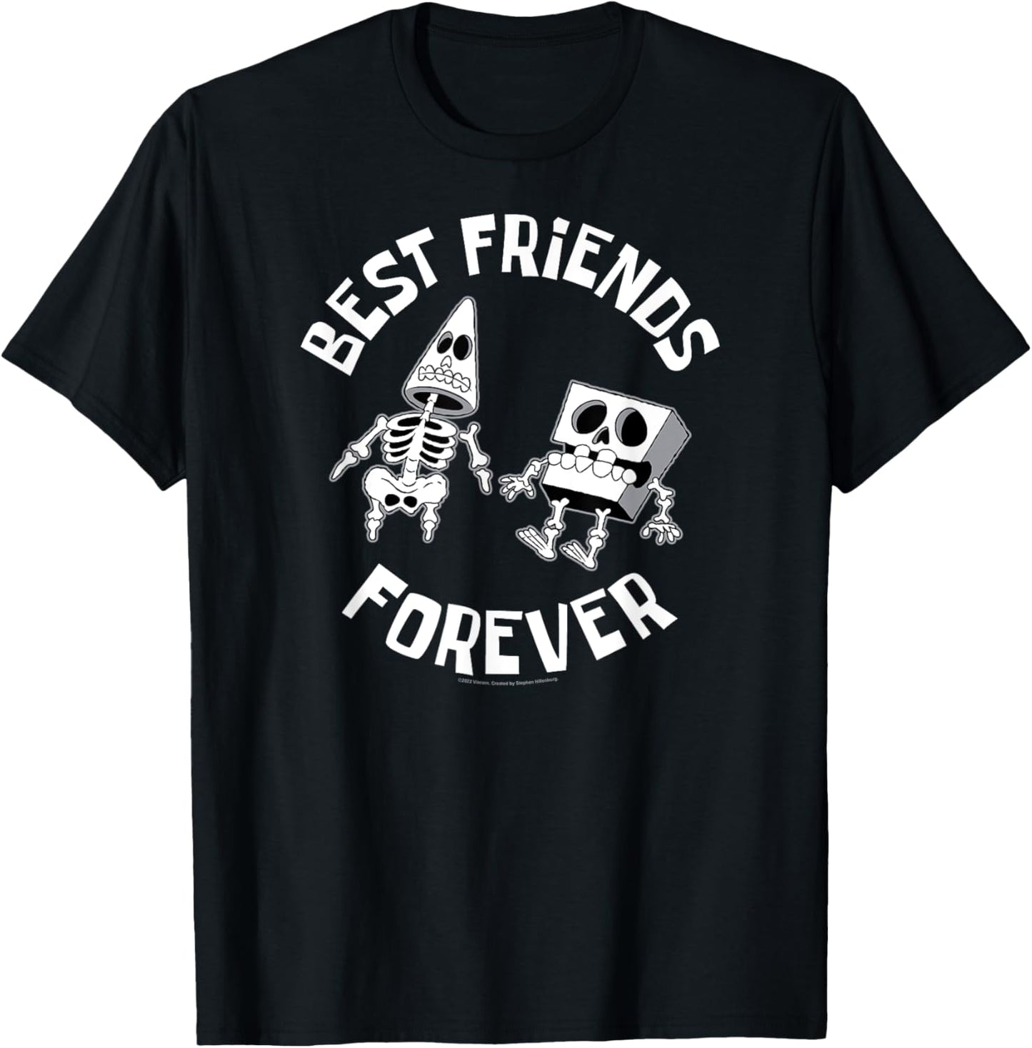 SpongeBob SquarePants - Patrick Star Best Friends Forever T-Shirt - T-Shirt | Black