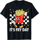 It's Fry Day - Funny French Fries Fast Food T-Shirt - T-Shirt | Black