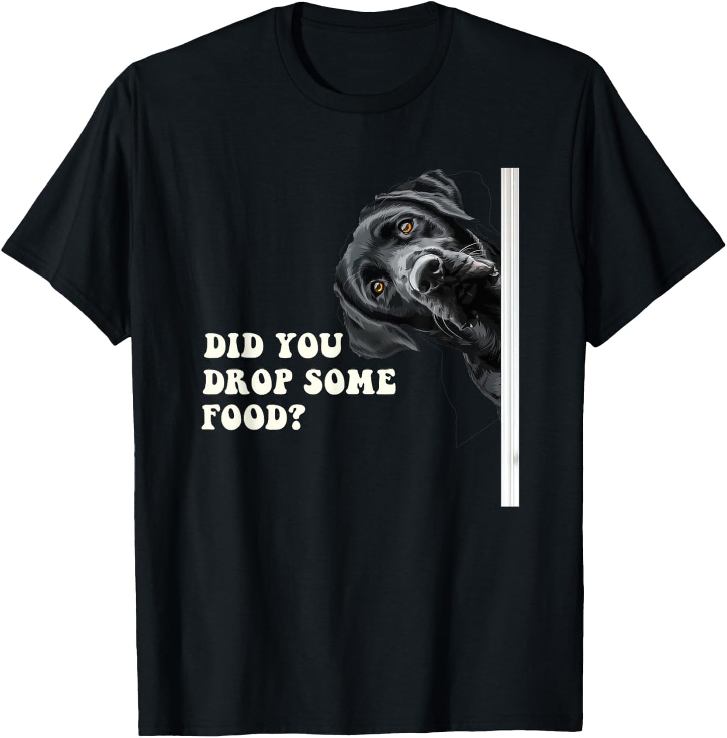Black Labrador Funny Shirt T-Shirt - T-Shirt | Black
