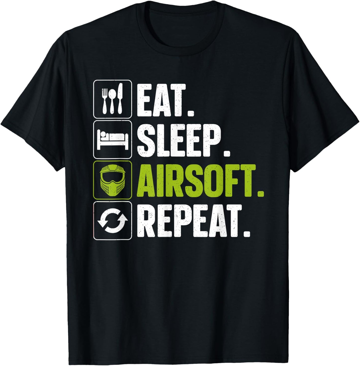 Funny Airsoft Design Women Airsoft Player Airsoft T-Shirt - T-Shirt | Black