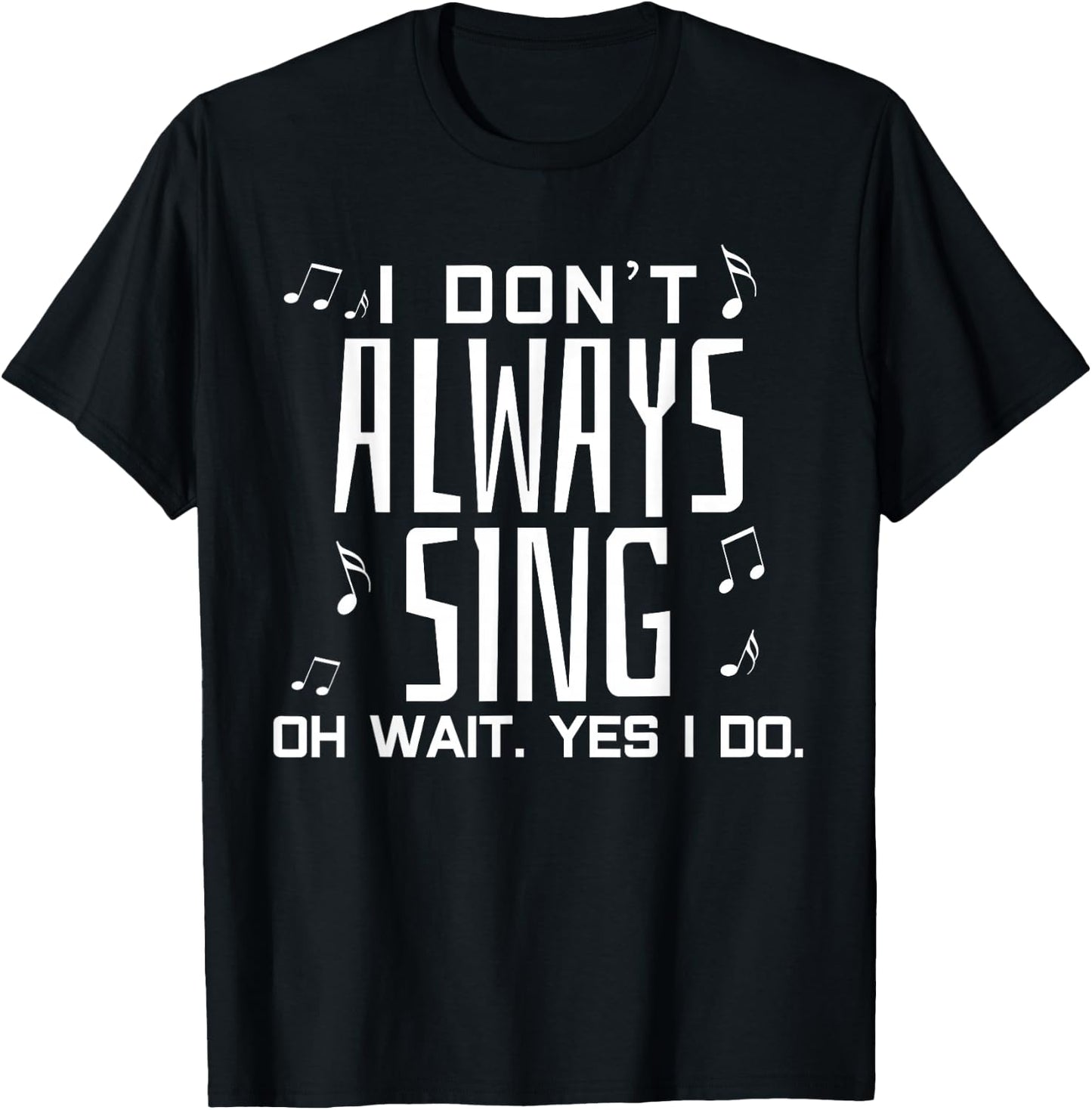 Broadway Theatre Vocal Music T-Shirt - T-Shirt | Black