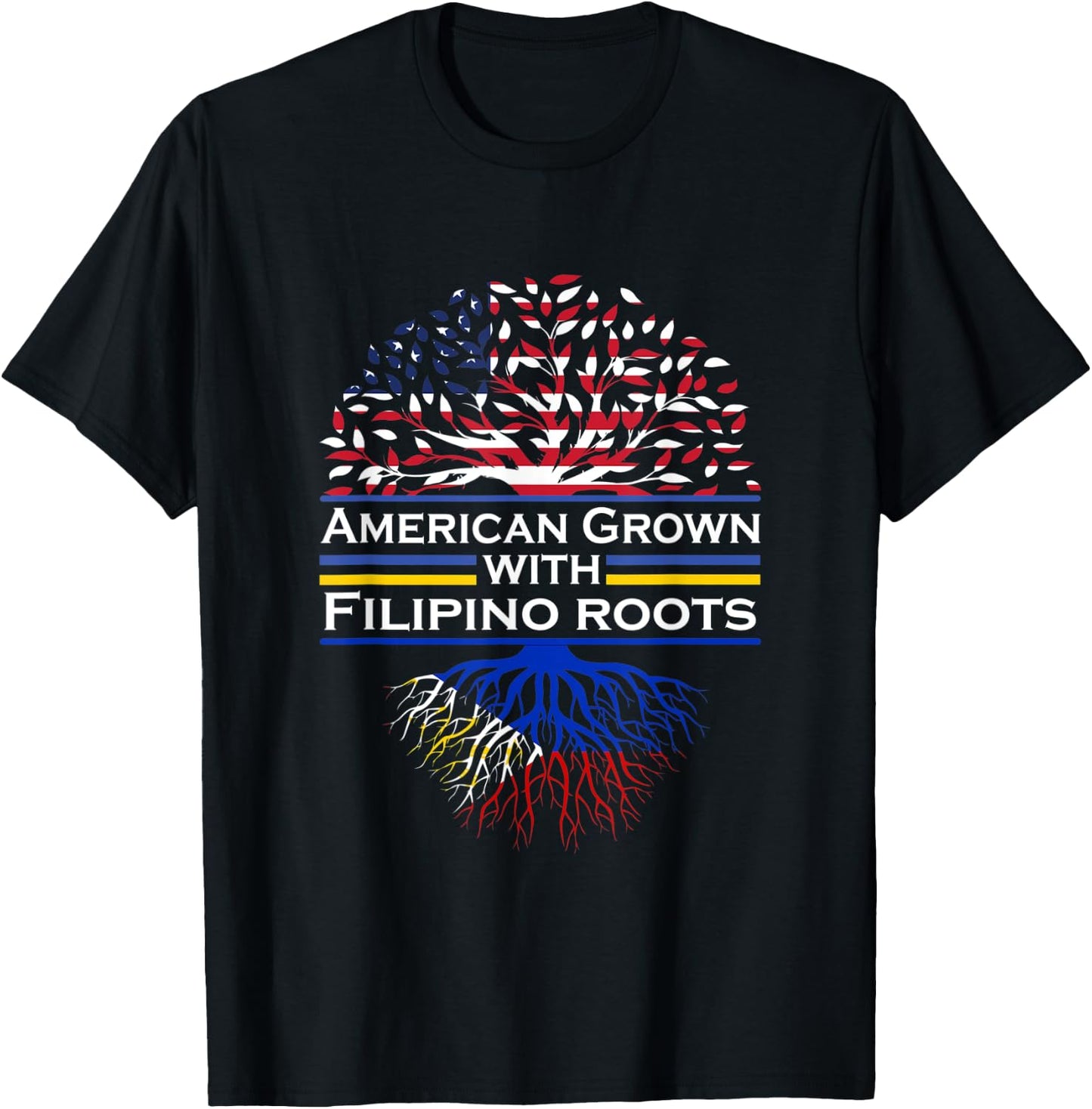 Pinoy & Pinay American filipino heritage month pride T-Shirt - T-Shirt | Black