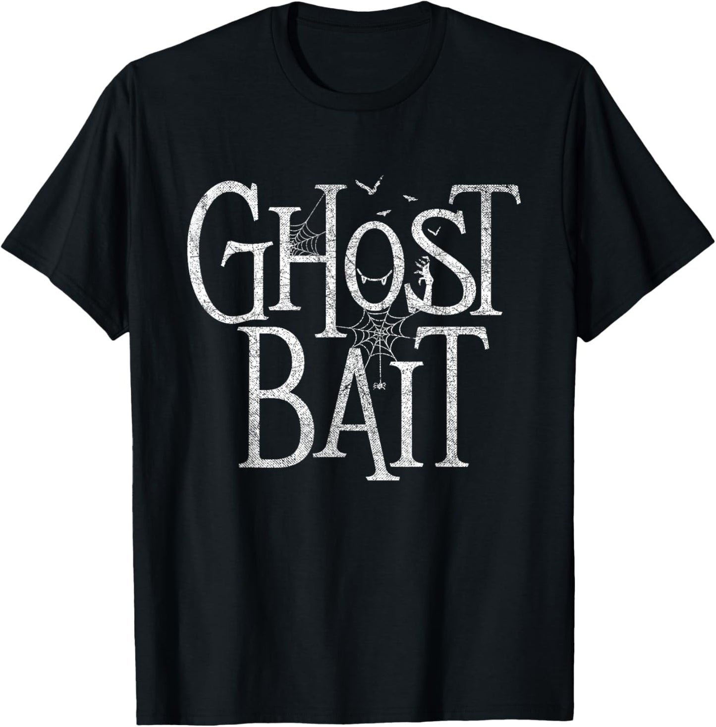 Ghost Bait - Paranormal Investigator Halloween Supernatural T-Shirt - T-Shirt | Black