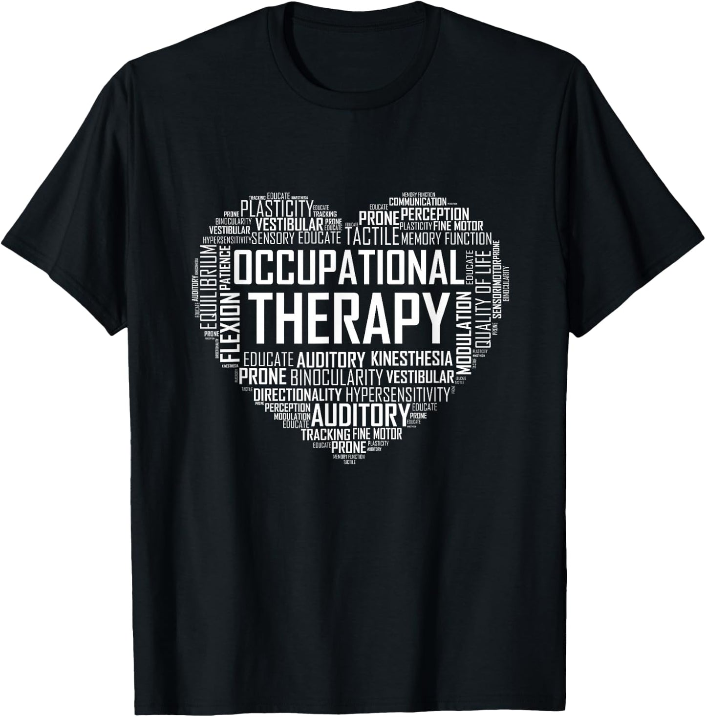OT Occupational Therapy Shirt Therapist Month Gift T-Shirt - T-Shirt | Black