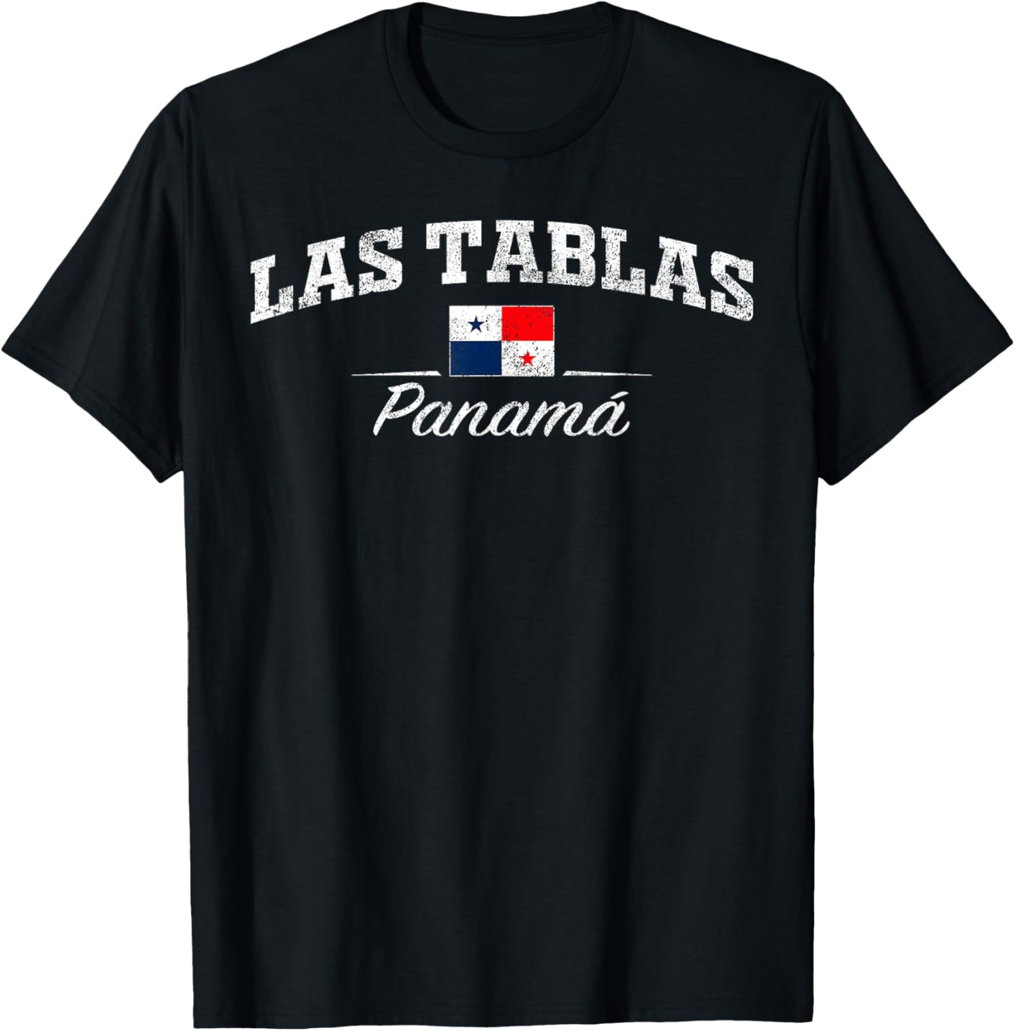 Las Tablas Panama T-Shirt - T-Shirt | Black