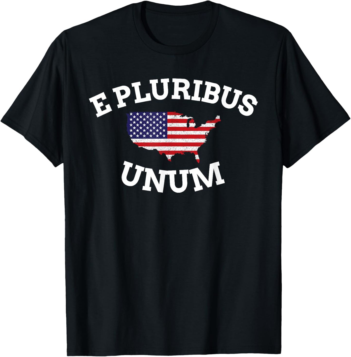 American Patriot E Pluribus Unum United States T-Shirt - T-Shirt | Black