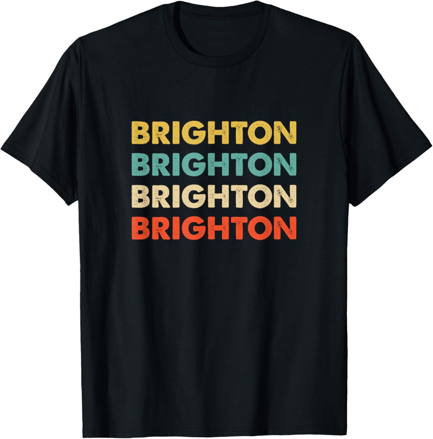 Brighton England T-Shirt - T-Shirt | Black