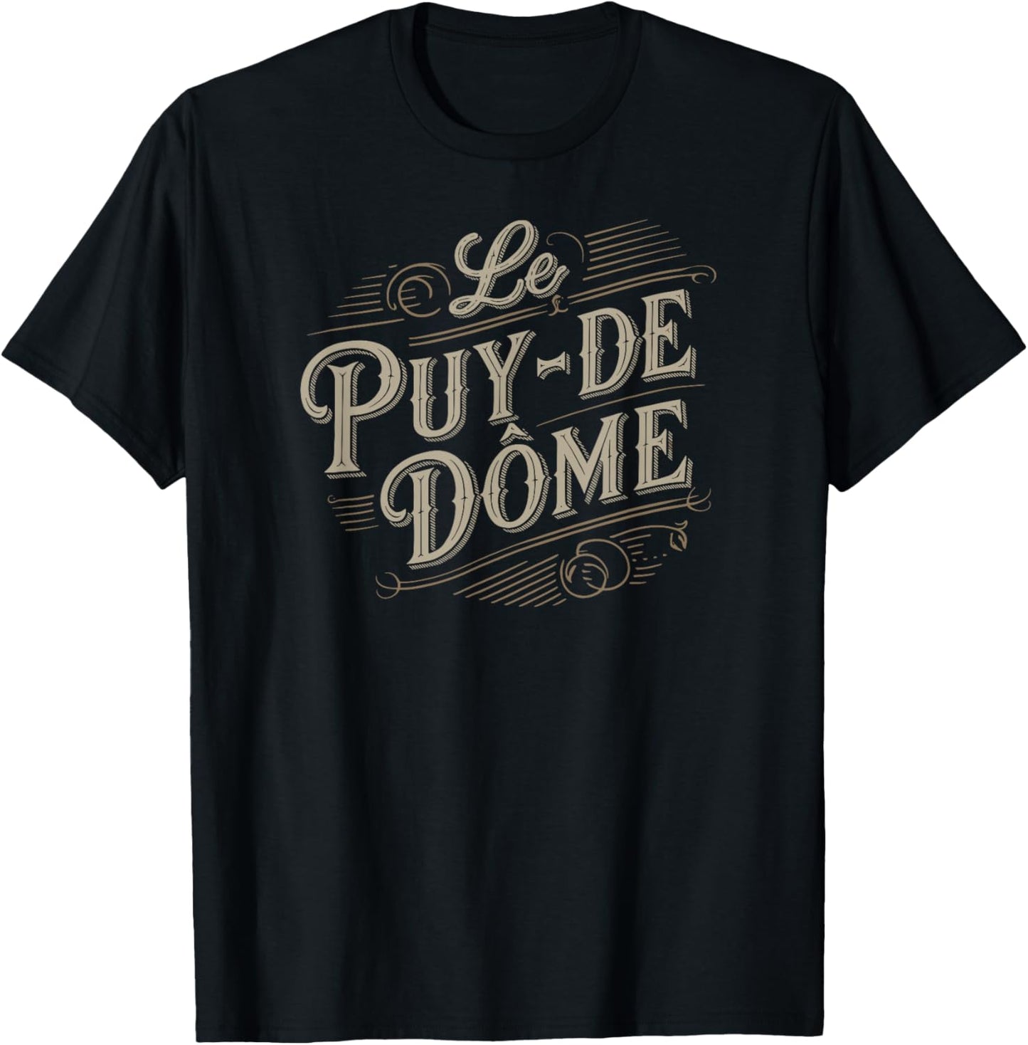 Le Puy-de-Dôme T-Shirt - T-Shirt | Black