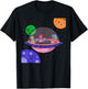 Area-51 Alien Easy Bathtub Space Lazy UFO Halloween Gift T-Shirt - T-Shirt | Black