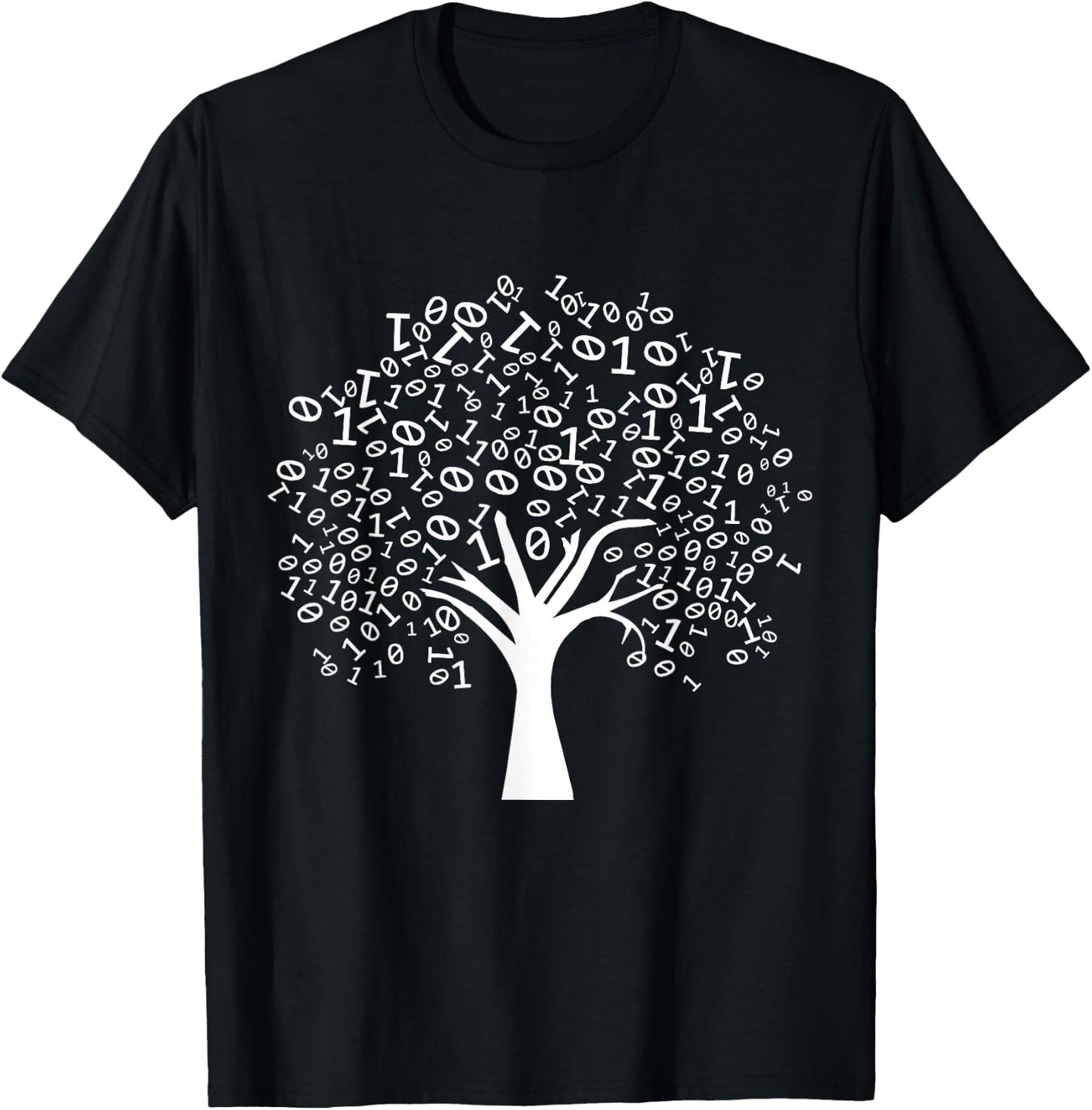 Binary Tree Computer Science Coding Programmer T-Shirt - T-Shirt | Black