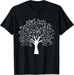 Binary Tree Computer Science Coding Programmer T-Shirt - T-Shirt | Black