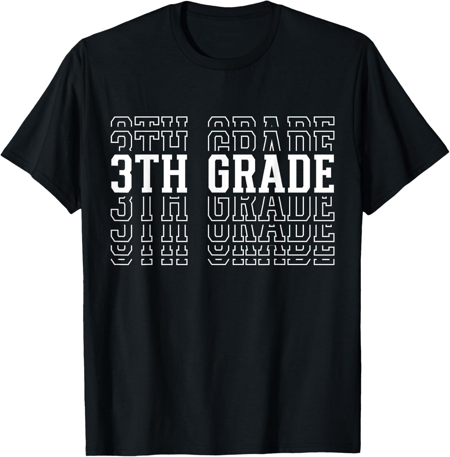 3rd Grade Team Third Grader Back to First Day of School T-Shirt - T-Shirt | Black