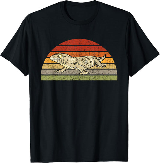 Leachie Gecko New Caledonian Giant Gecko Gift Lizard Reptile T-Shirt - T-Shirt | Black