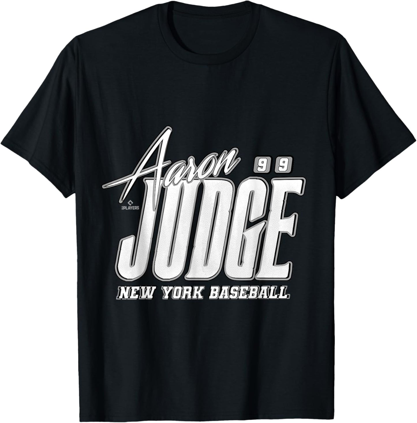 Aaron Judge New York Baseball Rock MLBPA T-Shirt - T-Shirt | Black