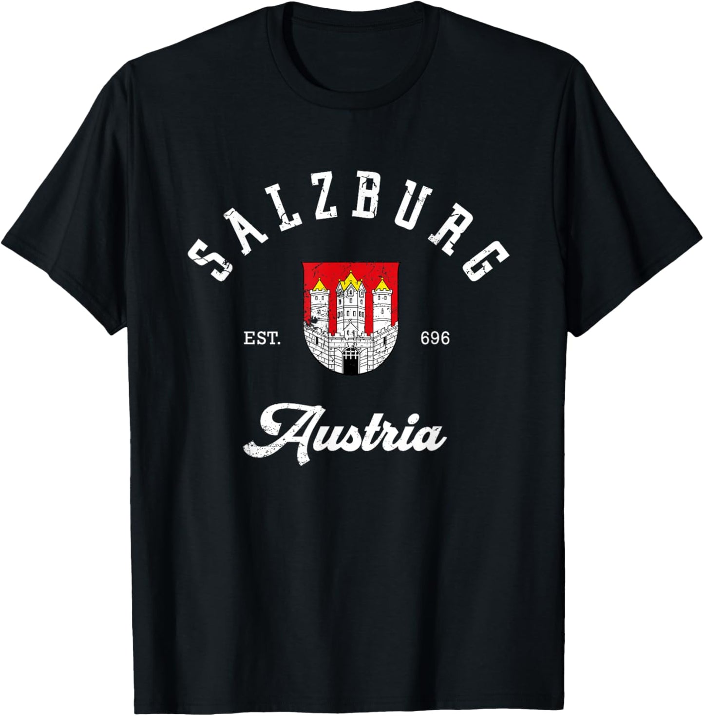 Salzburg Austria vacationSalzburg Austria T-Shirt - T-Shirt | Black