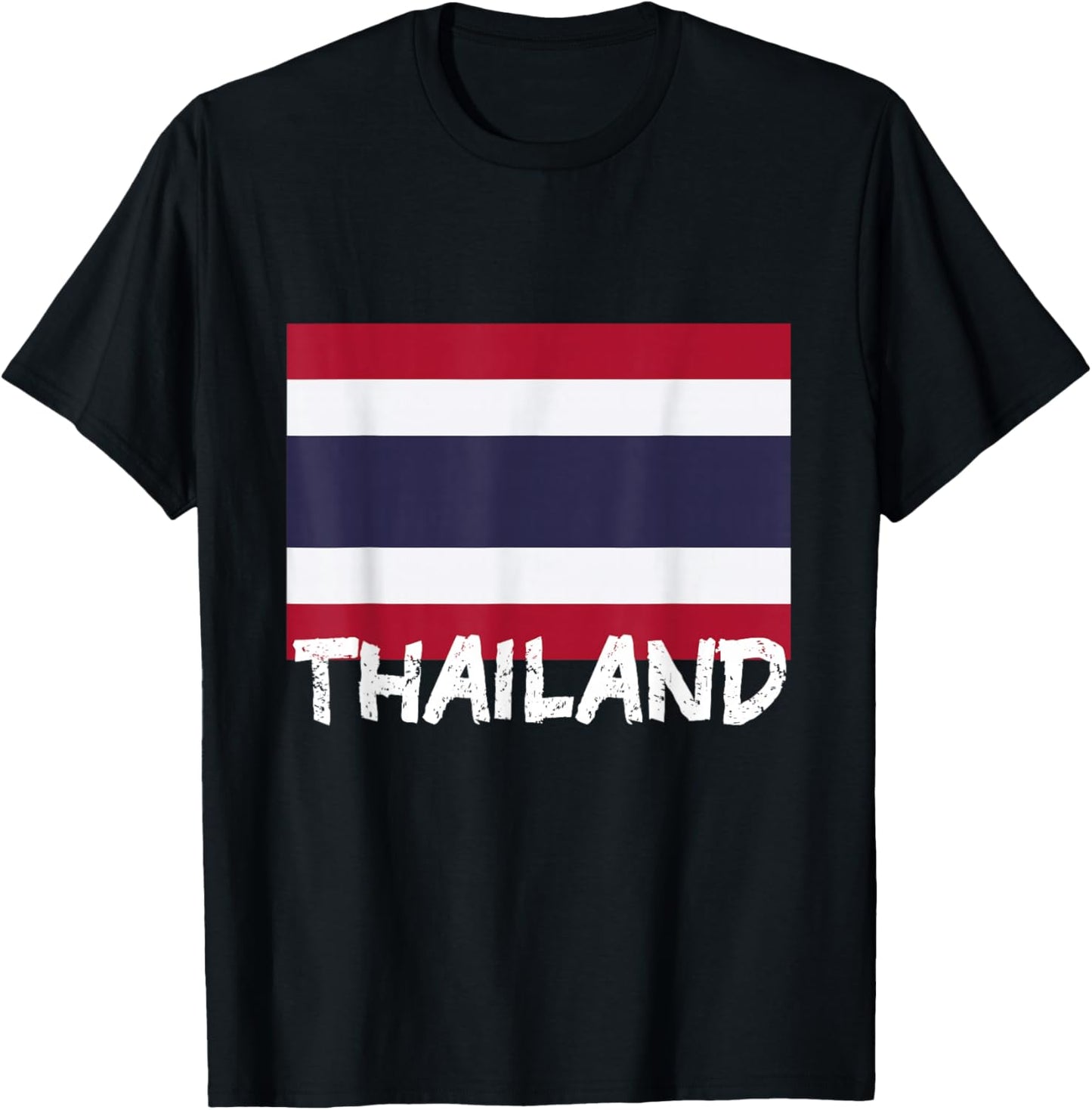 Cool Thailand Flag T-Shirt - T-Shirt | Black