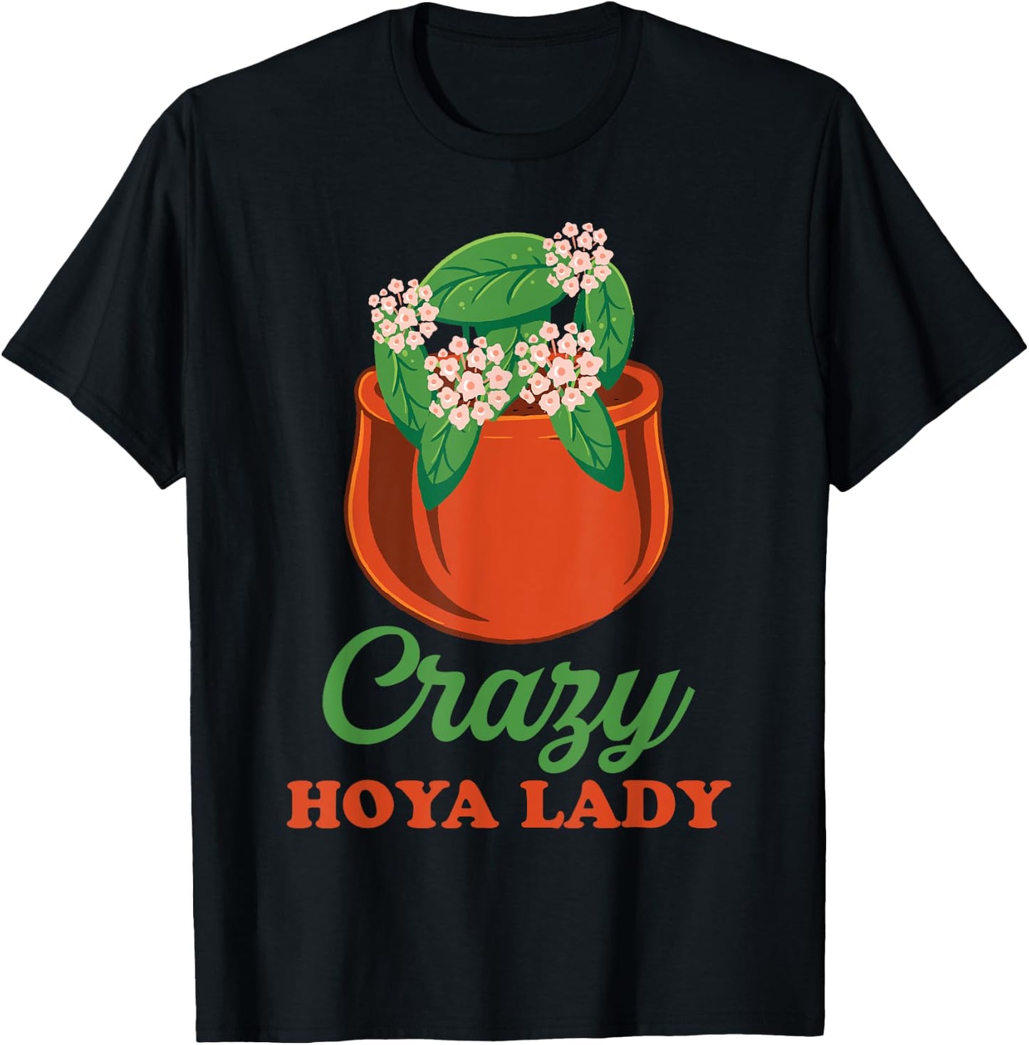 Hoya Plant Design for Hoya Fans T-Shirt - T-Shirt | Black