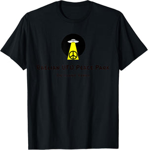 Raëlian UFO Peace Park Big Island Hawaii Strange Alien Gift T-Shirt - T-Shirt | Black