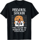 Personal Stalker Golden Retriever Labrador Dog Lover Gift Women Kids T-Shirt - T-Shirt | Black