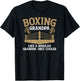 Boxing Grandpa Cool Boxing Grandfather T-Shirt - T-Shirt | Black