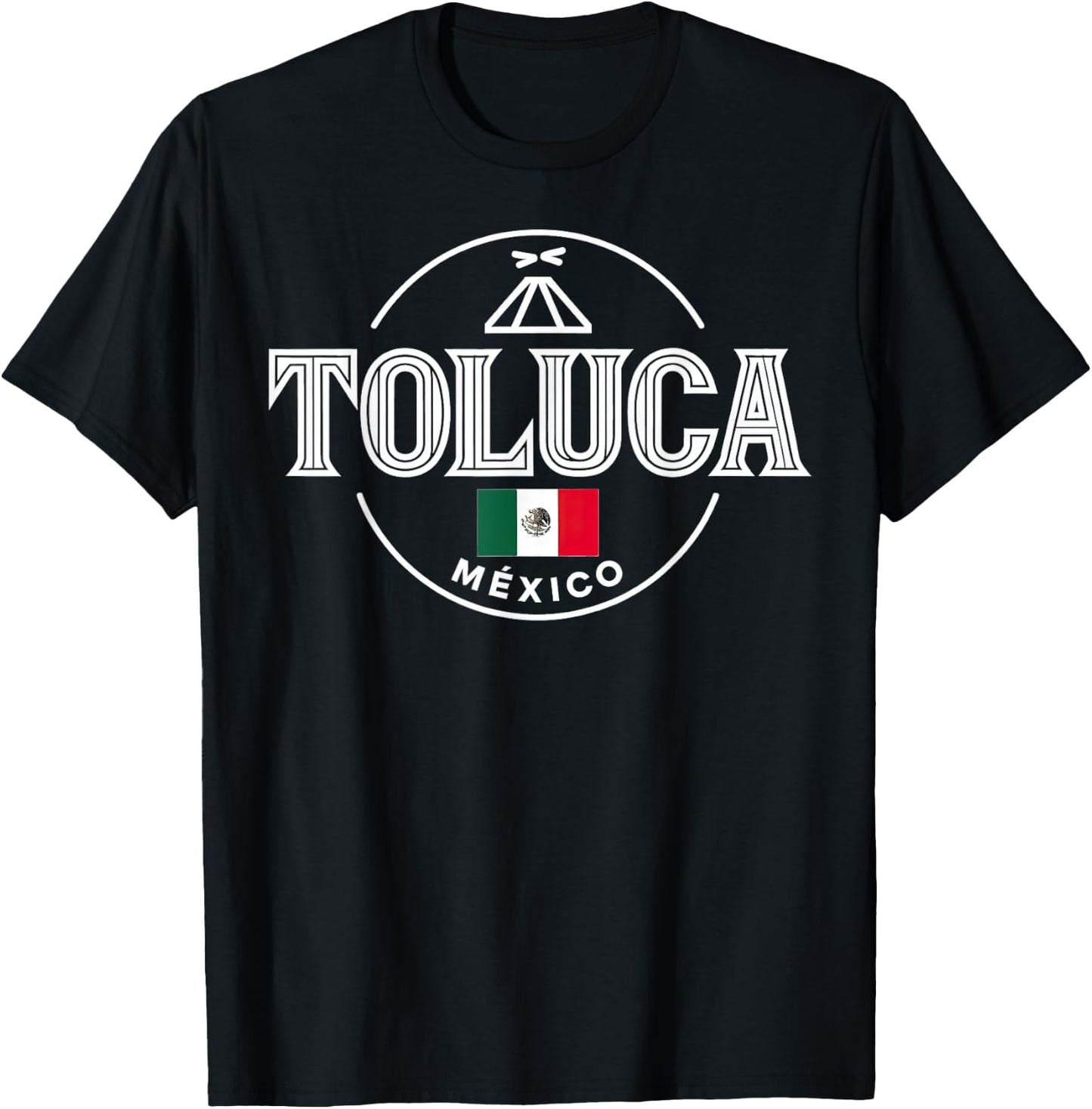 Toluca México Iconic City Mexico Vibes T-Shirt - T-Shirt | Black