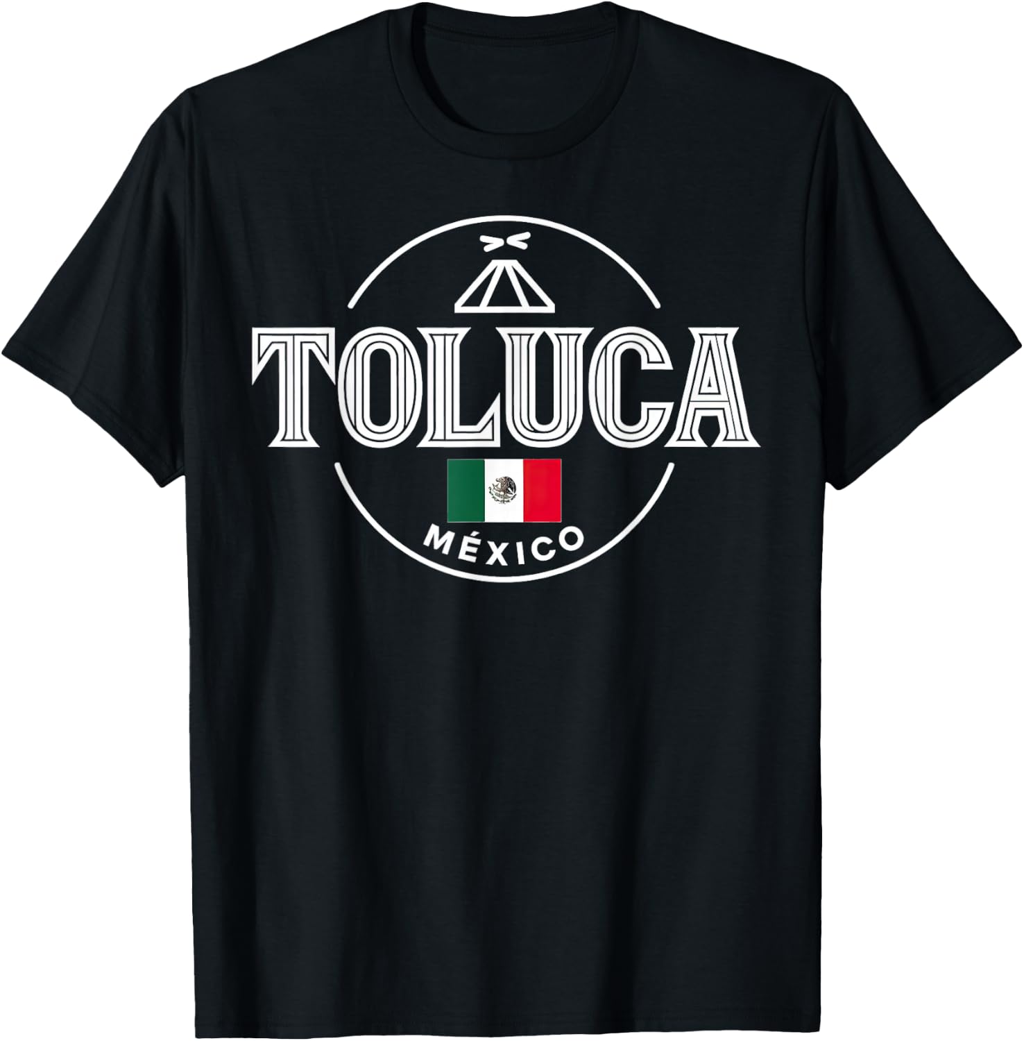 Toluca México Iconic City Mexico Vibes T-Shirt - T-Shirt | Black