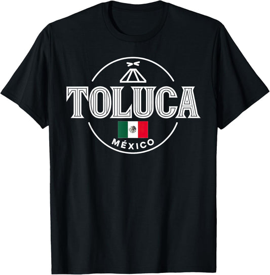 Toluca México Iconic City Mexico Vibes T-Shirt - T-Shirt | Black