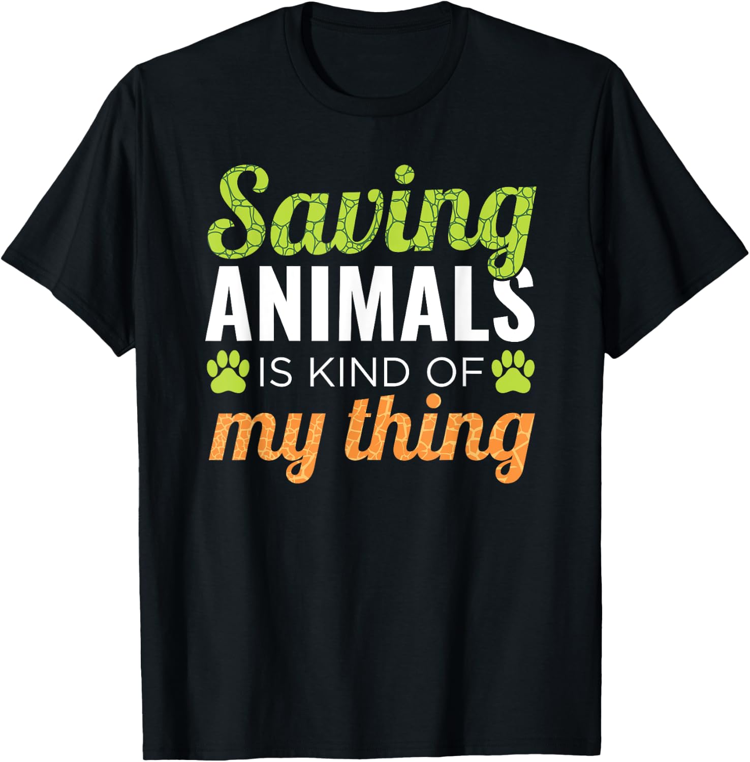 Save Animals Zoo Zookeeper Study Zoology Wildlife Lover Gift T-Shirt - T-Shirt | Black