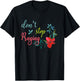 Don't Stop Praying Retro Aesthetic T-Shirt - T-Shirt | Black