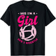 Girls Wrestling Wrestler Wrestle Women Girls Wrestling T-Shirt - T-Shirt | Black