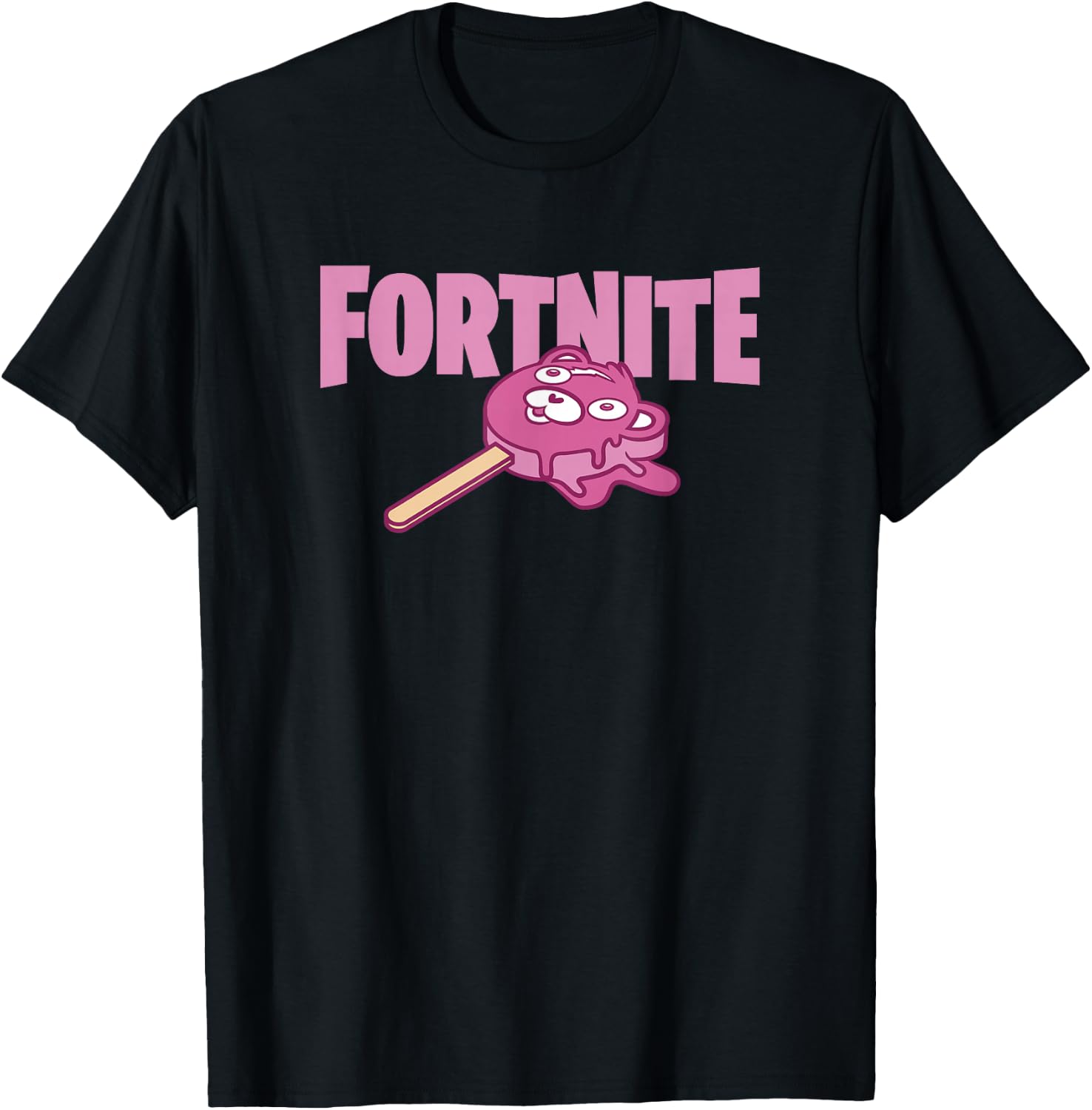 Fortnite Popsicle Bear T-Shirt - T-Shirt | Black