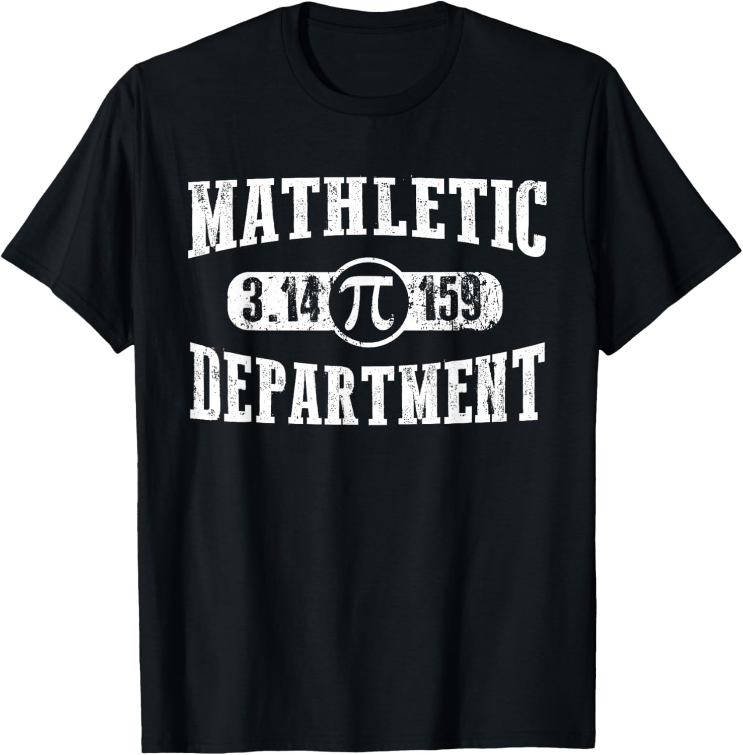 Happy Pi Day 3.14 Pi Math Mathletic Department Teacher Kids T-Shirt - T-Shirt | Black