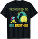 Promoted To Big Brother Shirt Dragon T-Shirt - T-Shirt | Black