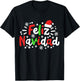 Feliz Navidad Matching Family Spanish Christmas Men Women T-Shirt - T-Shirt | Black