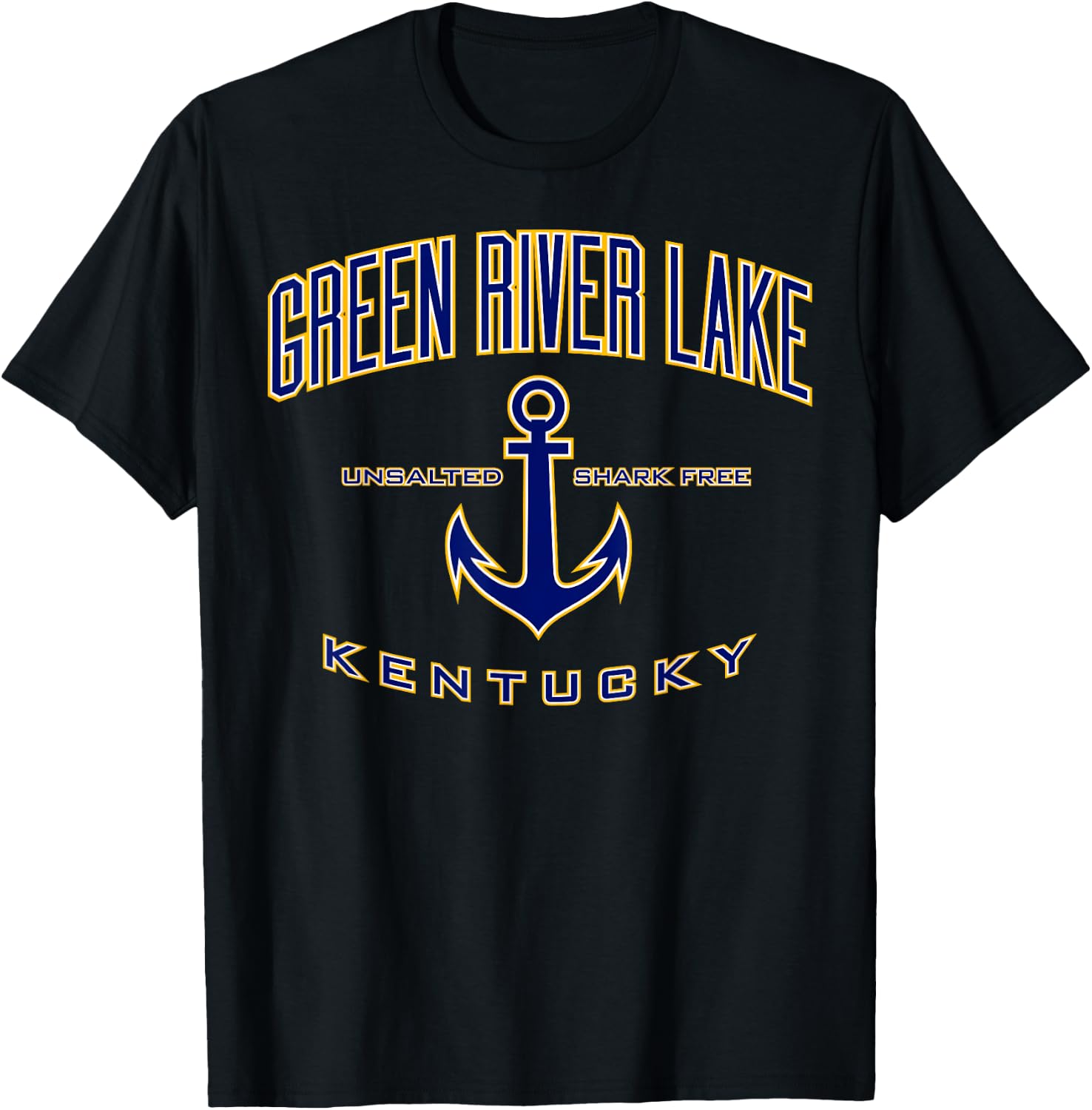 Green River Lake Shirt , Men, Girls & Boys T-Shirt - T-Shirt | Black