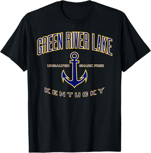 Green River Lake Shirt , Men, Girls & Boys T-Shirt - T-Shirt | Black