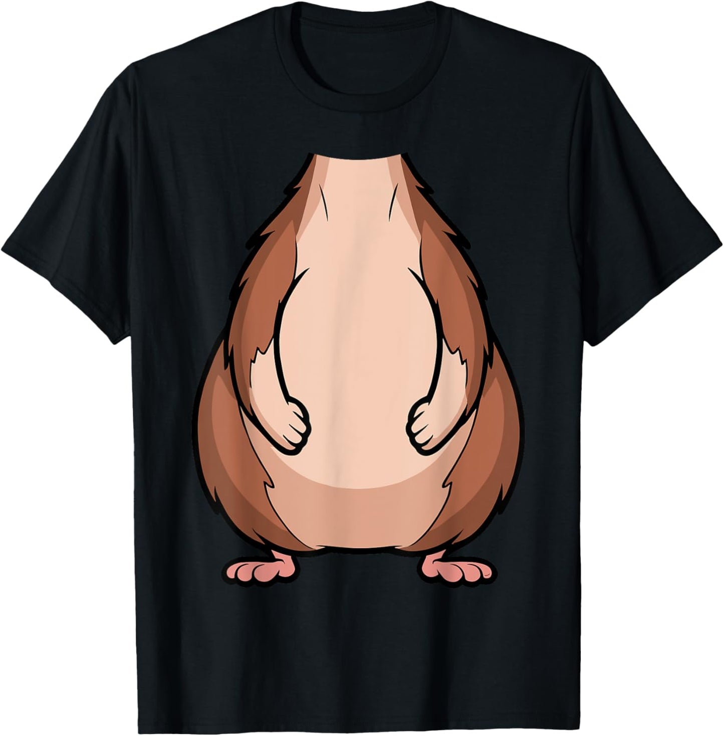 Hamster Halloween Outfit Funny Simple Kids Costume T-Shirt - T-Shirt | Black