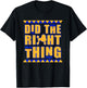 AMAZIGREEK Sigma Gamma Rho Sorority Paraphernalia, Did The Right Thing , Small, Black T-Shirt - T-Shirt | Black