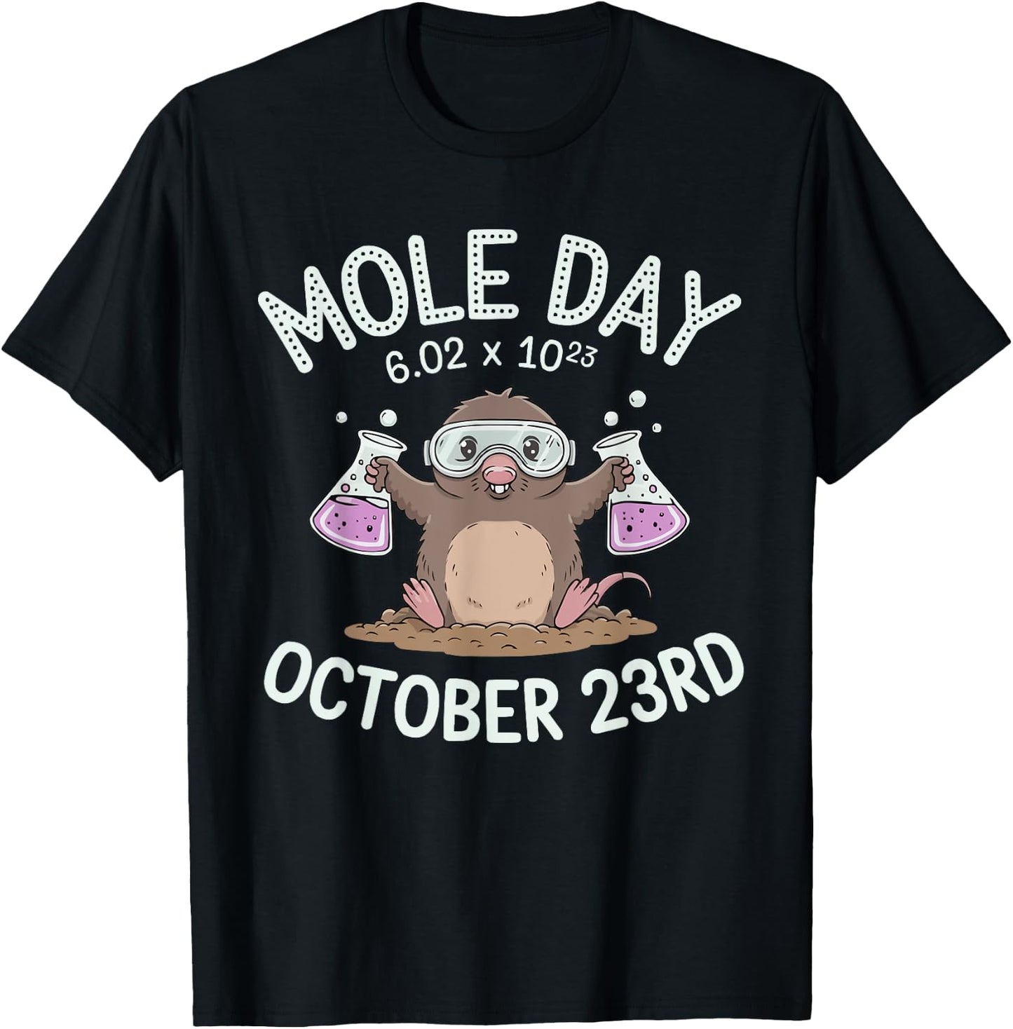 National Mole Day Animal Mammal Mole Whisperer T-Shirt - T-Shirt | Black