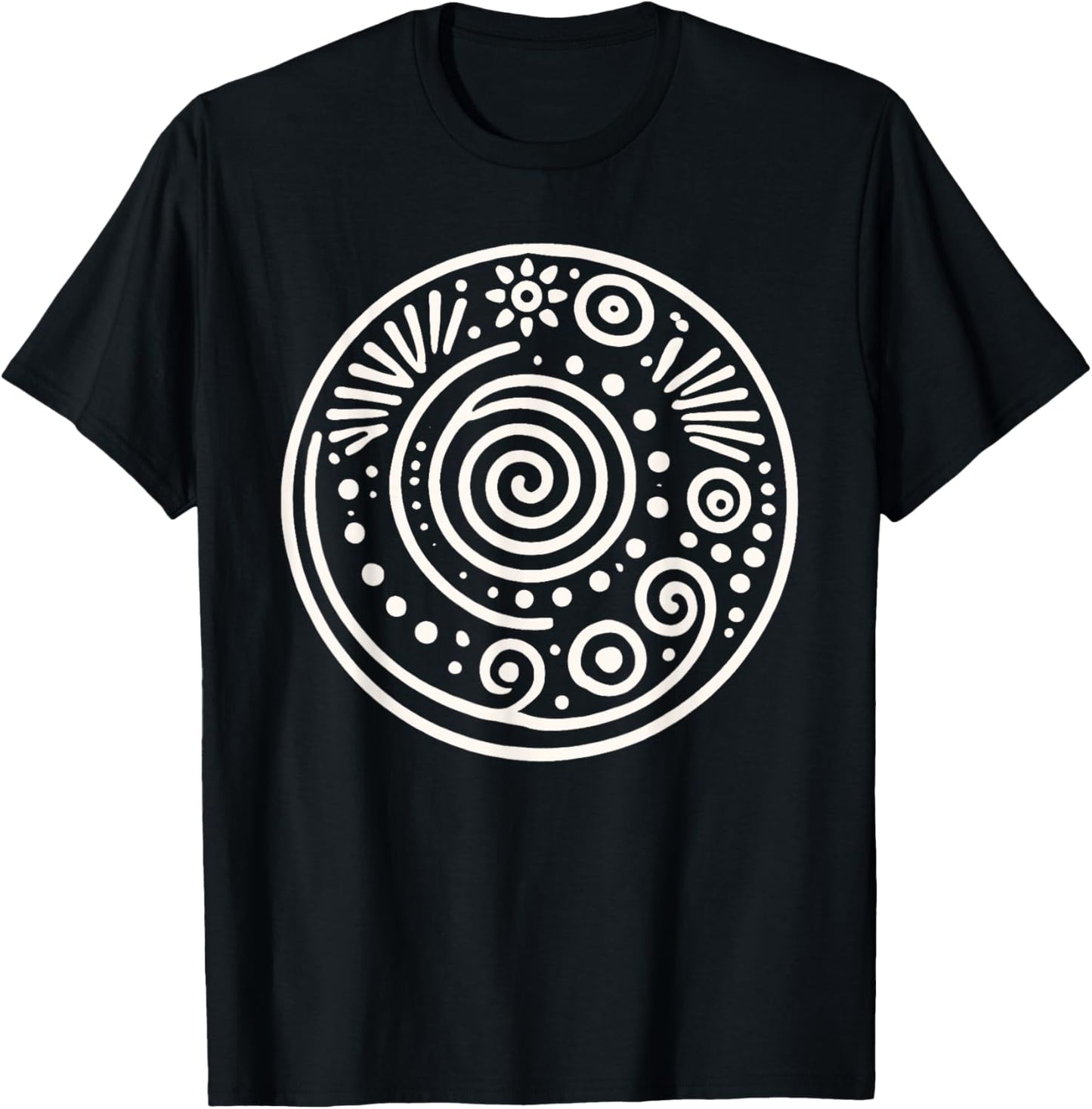 Pachamama Symbol Bolivia Mother Earth Inca Goddess T-Shirt - T-Shirt | Black