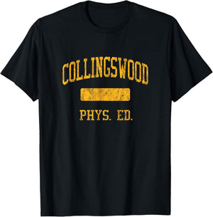Collingswood High School HS Collingswood NJ PHYS Ed T-Shirt - T-Shirt | Black