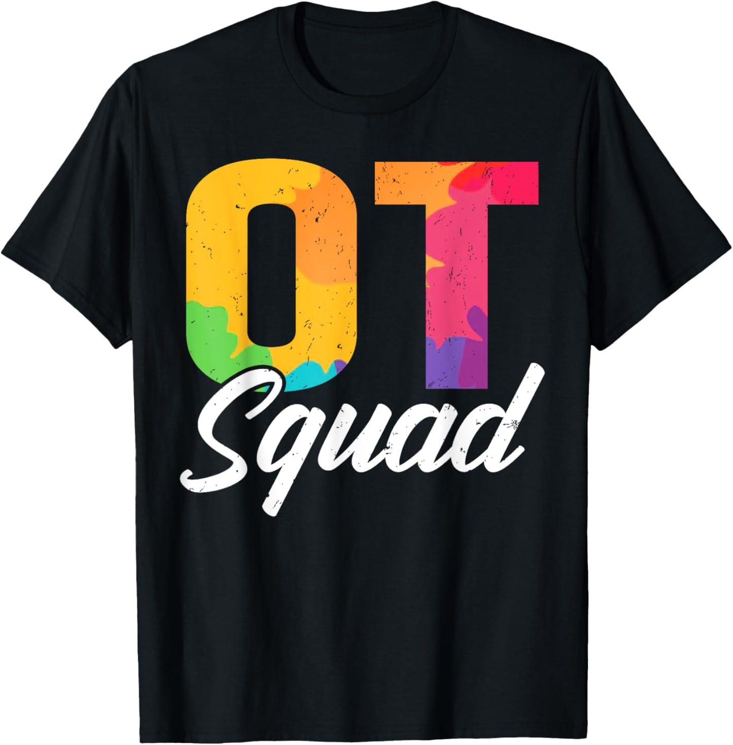 OT Squad Occupational Therapy Team Gifts Women T-Shirt - T-Shirt | Black