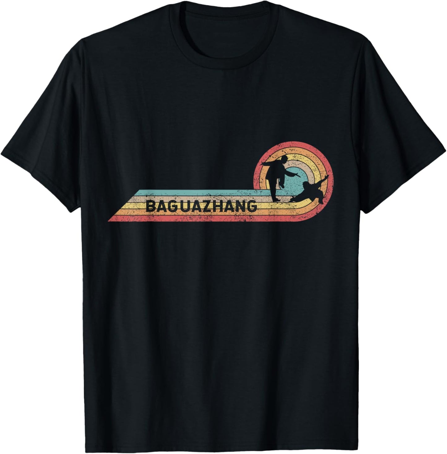 Retro Baguazhang Vintage Player Film Strip T-Shirt - T-Shirt | Black