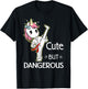 Cute Unicorn Karate Taekwondo - Kids - Black - Small - Short Sleeve - Funny Martial Arts T-Shirt - T-Shirt | Black