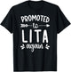 Promoted To Lita Again Future Lita Grandma Lita To Be T-Shirt - T-Shirt | Black