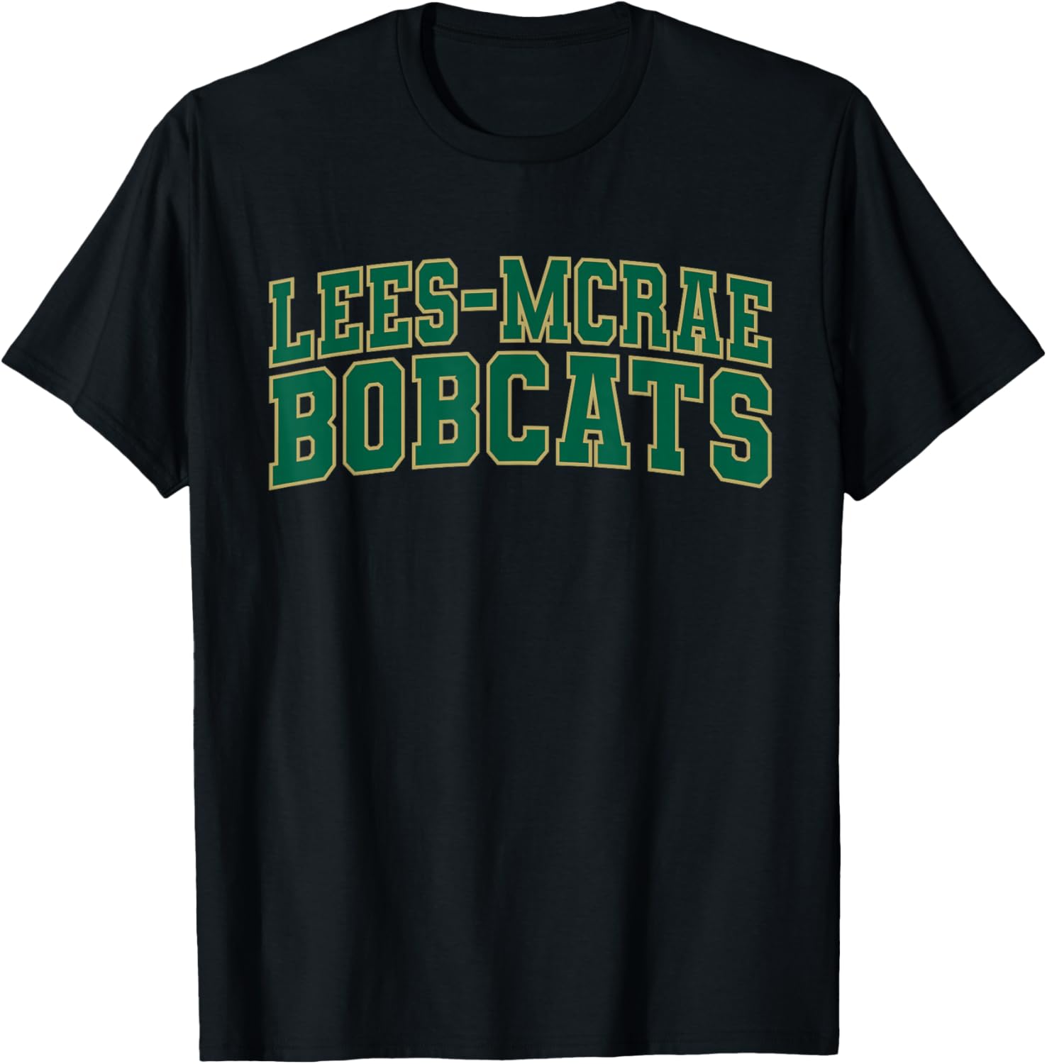 Lees-McRae College Bobcats Apparel Sports Fan T-Shirt - T-Shirt | Black
