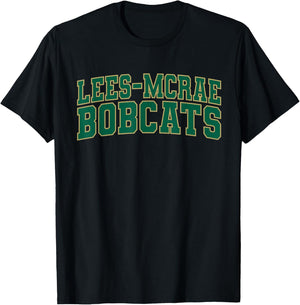 Lees-McRae College Bobcats Apparel Sports Fan T-Shirt - T-Shirt | Black