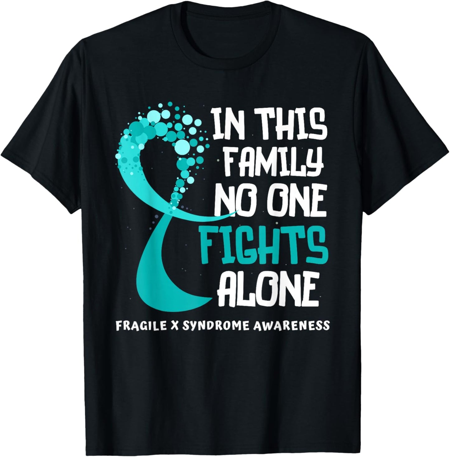 Band Hope Family Fighter zur Sensibilisierung für das Fragile X-Syndrom T-Shirt - T-Shirt | Black