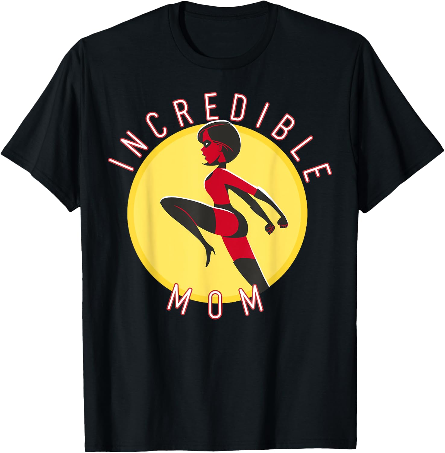 Disney Pixar Incredibles 2 Incredible Mom Graphic T-Shirt - T-Shirt | Black